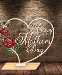 Mom Heart Sign