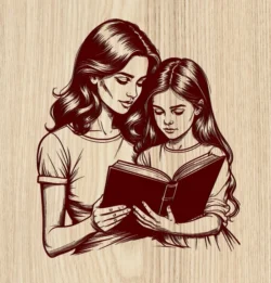 Mother And Daughter Read Books Mother And Daughter Read Books
