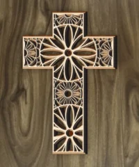 Multilayer Easter Cross
