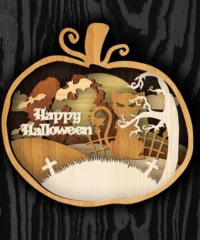 Multilayer Halloween Pumpkin