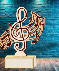 Musical note stand