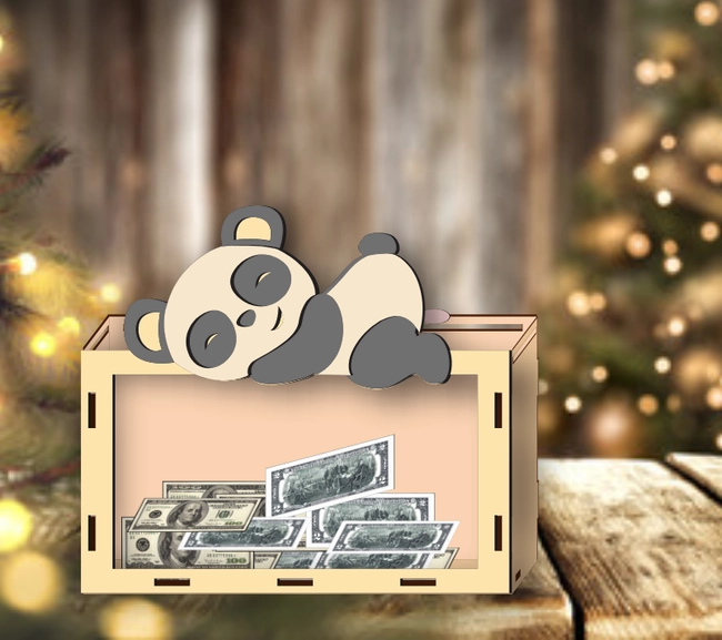 Panda money box