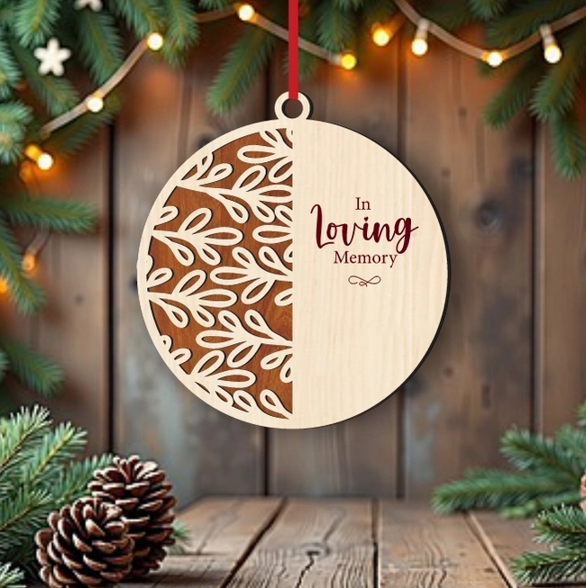 Remembrance Flower Ornament