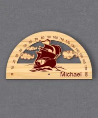 Sailboat Protractor Ruler