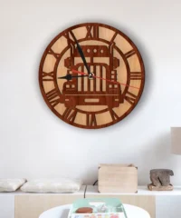 Semi Truck Wall Clock