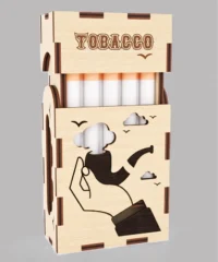 Smoking storage box