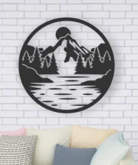 Sunset Mountain Wall Decor
