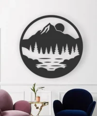 Sunset Mountain Wall Decor