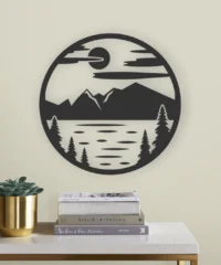 Sunset Mountain Wall Decor