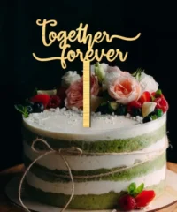 Together Forever Wedding Cake Topper