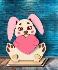 Valentine's Day Shelf Sitters Rabbit