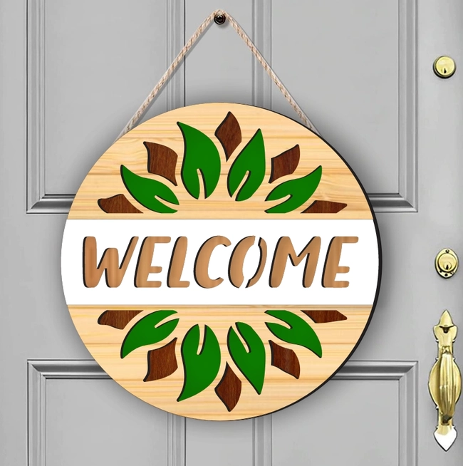 Welcome Door Hanger