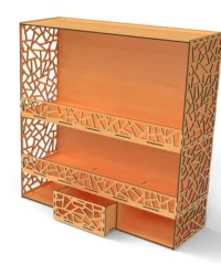 Wooden shelf