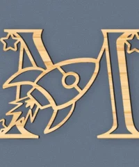 Alphabet M Rocket