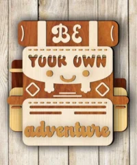 Backpack Camping Sign