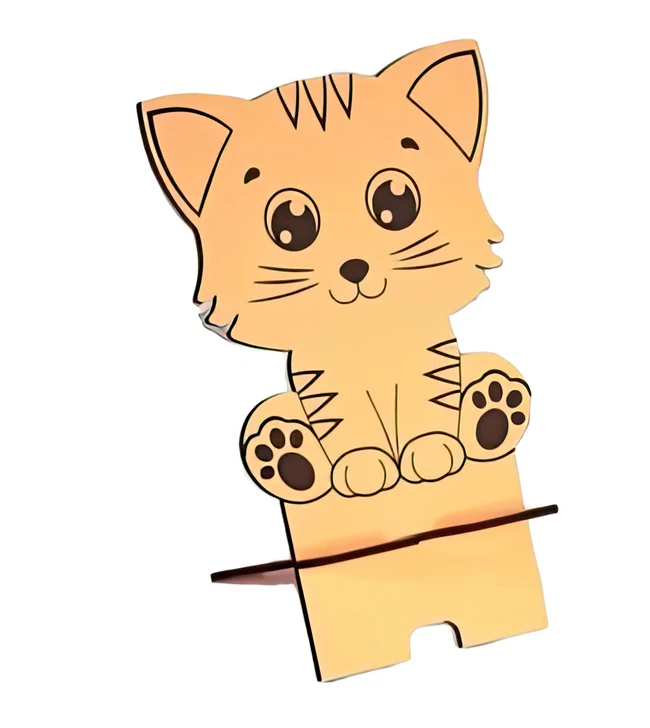 Cat phone stand
