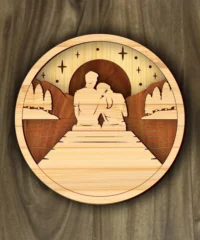 Circle Valentines Anniversary Dock