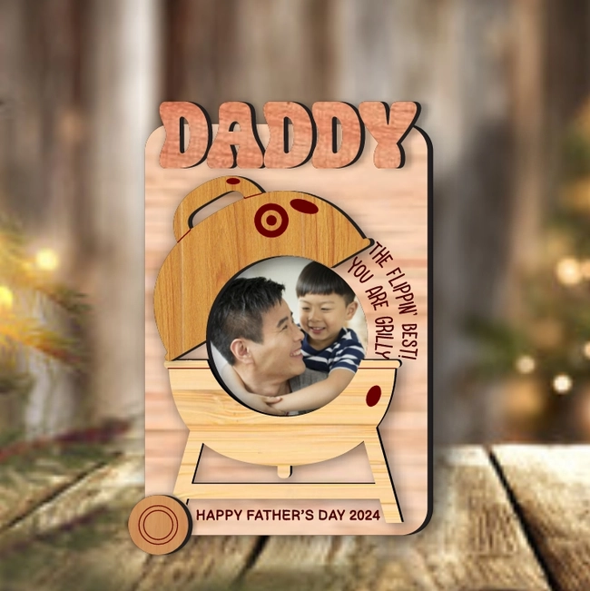 Daddy Father's Day Photo Frame