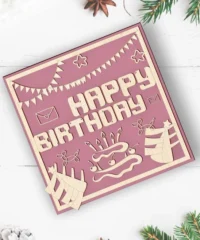 Happy Birthday Greeting Card