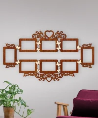 Heart And Butterfly Photo Frame