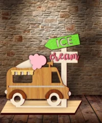 Ice Cream Summer Stand Decor