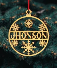 Jhonson Christmas Ornament