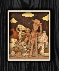 Layered Toy Story