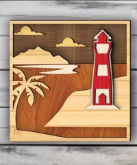 Lighthouse Summer Decor