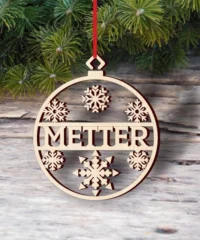 Metter Christmas Ornament