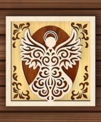 Multilayer Angel Religious Decor