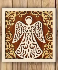 Multilayer Angel Religious Decor