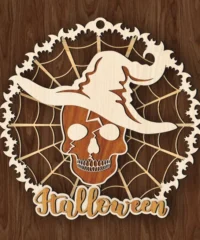 Multilayer Halloween Skull