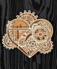 Multilayer Heart Mandala
