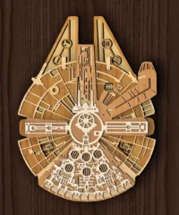 Multilayer Millennium Falcon