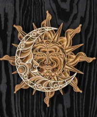 Multilayer Sun And Moon