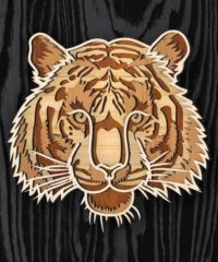 Multilayer Tiger Head