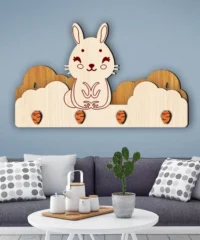 Nursery Rabbit Wall Hanger