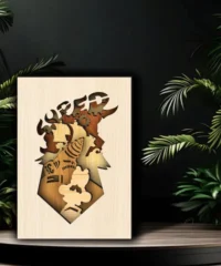 One Piece Franky Shadow Box