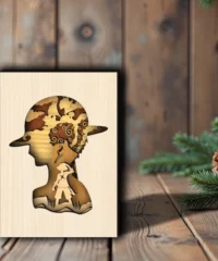 One Piece Luffy Shadow Box