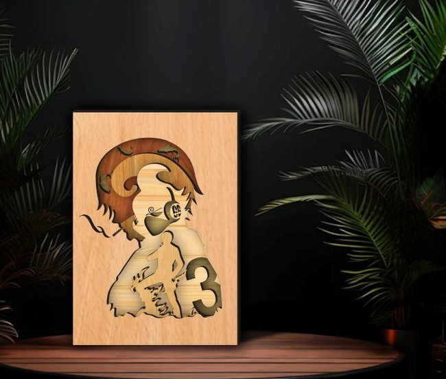 One Piece Sanji Shadow Box