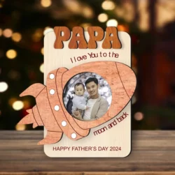 Rocket Father’s Day Photo Frame Rocket Father's Day Photo Frame