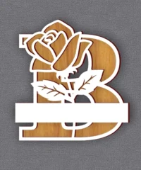 Rose Alphabet B