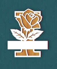Rose Alphabet I