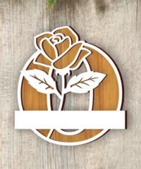 Rose Alphabet O