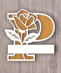 Rose Alphabet P