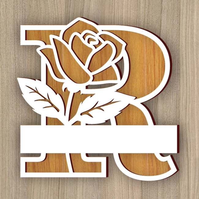 Rose Alphabet R