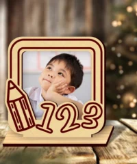 School Wooden Photo Frame
