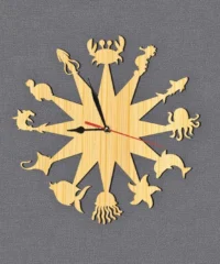 Sea Animal Clock