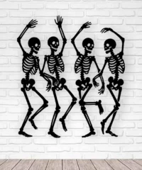 Skeleton Wall Art