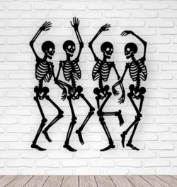 Skeleton Wall Art